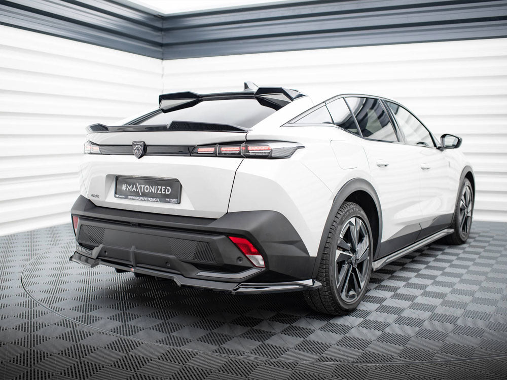 Maxton Design Rear Splitter (Vertical Bars) Peugeot 408 Mk1 - PE-408-1-RD1G+RD2G - Image 2