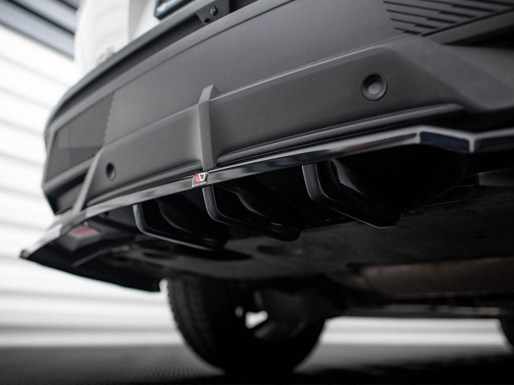 Maxton Design Rear Splitter (Vertical Bars) Peugeot 408 Mk1 - PE-408-1-RD1G+RD2G - Image 5