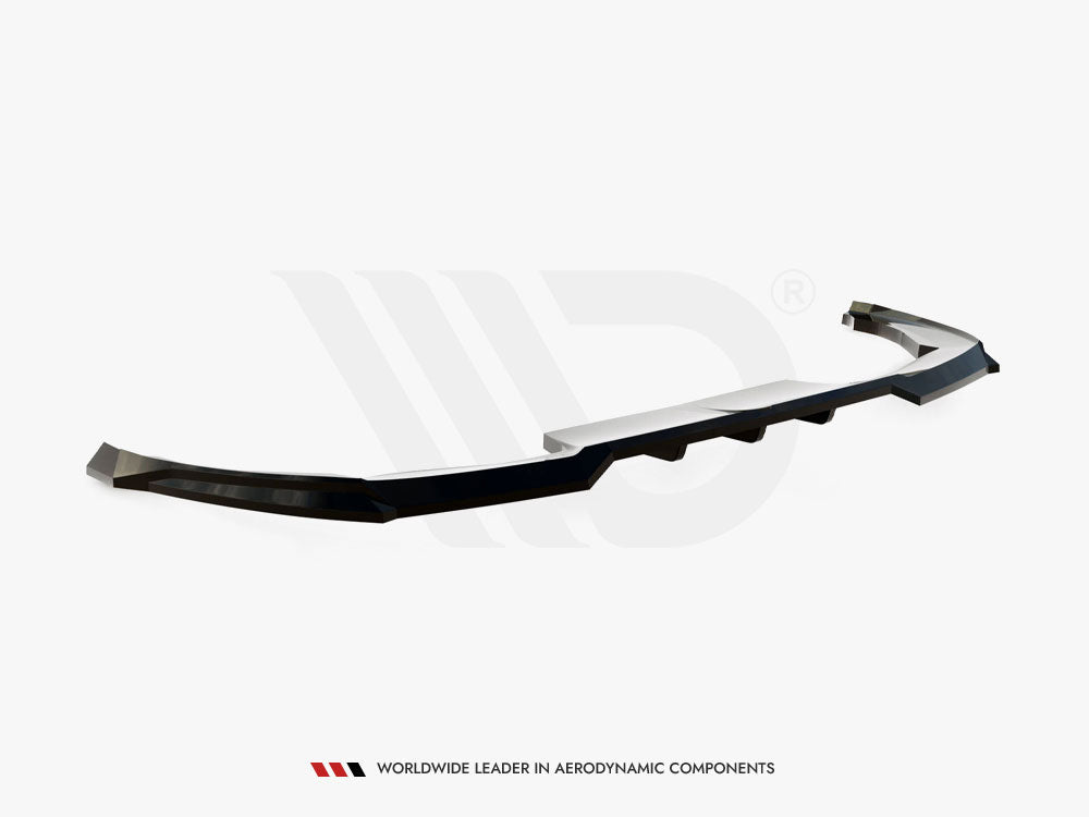 Maxton Design Rear Splitter (Vertical Bars) Peugeot 408 Mk1 - PE-408-1-RD1G+RD2G - Image 6