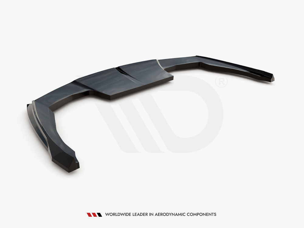 Maxton Design Rear Splitter (Vertical Bars) Peugeot 408 Mk1 - PE-408-1-RD1G+RD2G - Image 7