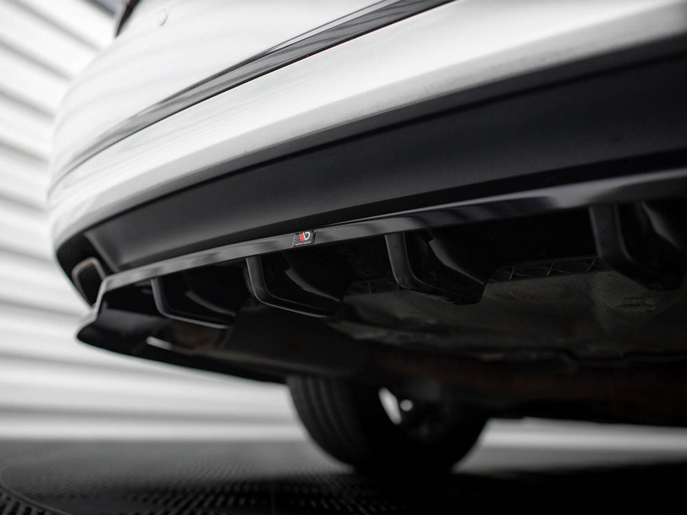 Maxton Design Rear Splitter (Vertical Bars) Volkswagen Passat GT B8 Facelift USA - VW-PA-B7-GT-RD1G+RD2G - Image 5