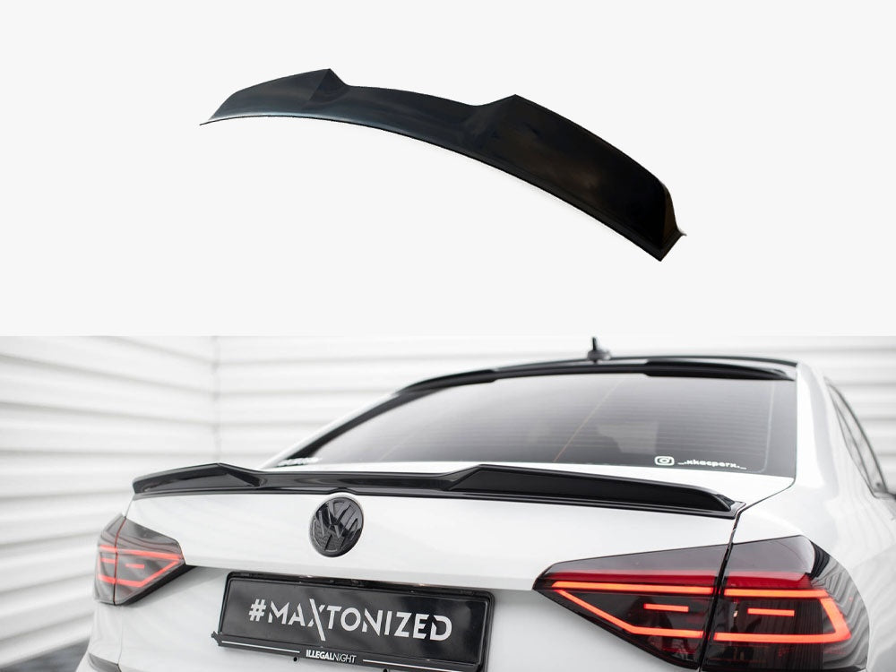 Maxton Design Spoiler CAP 3D Volkswagen Passat GT B8 Facelift USA - VW-PA-B7-GT-CAP3D1G - Image 1