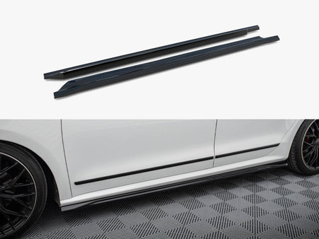 Maxton Design Side Skirts Diffusers Volkswagen Passat GT B8 Facelift USA - VW-PA-B7-GT-SD1G - Image 1