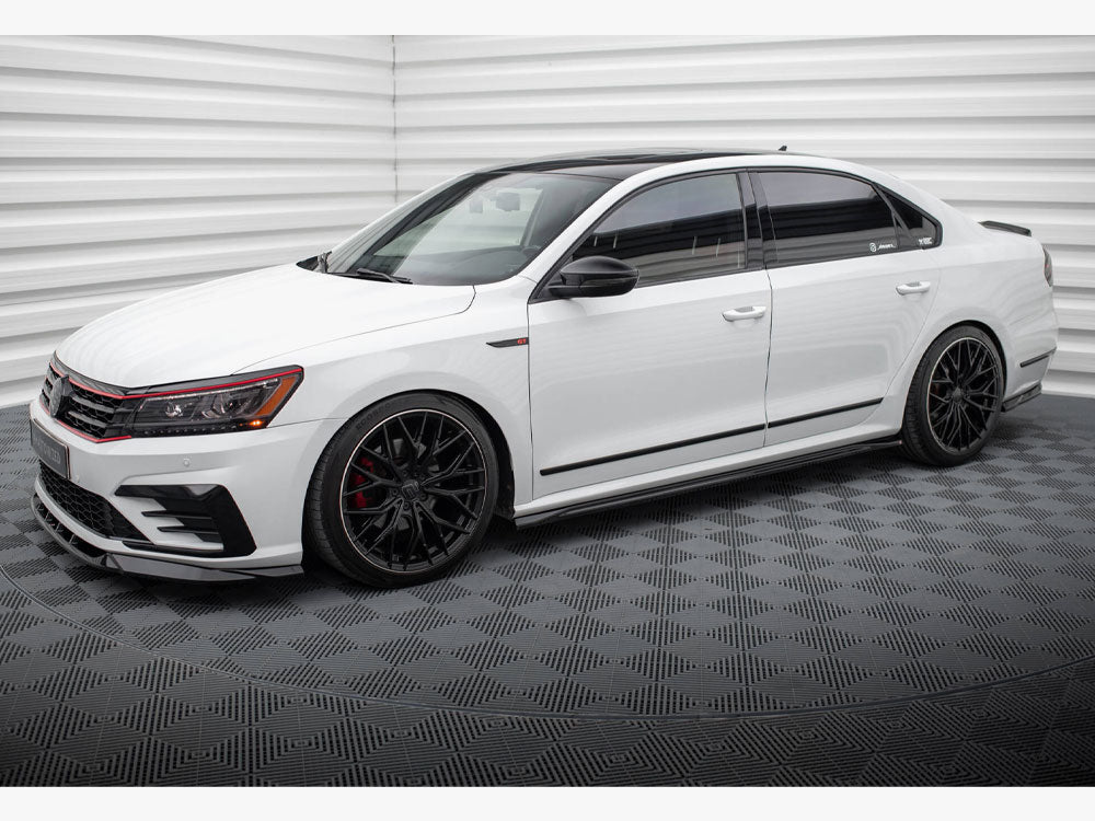 Maxton Design Side Skirts Diffusers Volkswagen Passat GT B8 Facelift USA - VW-PA-B7-GT-SD1G - Image 2