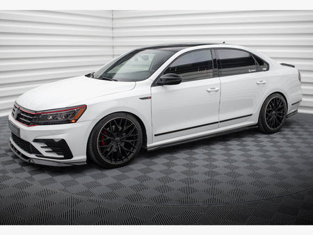 Maxton Design Side Skirts Diffusers Volkswagen Passat GT B8 Facelift USA - VW-PA-B7-GT-SD1G - Image 2