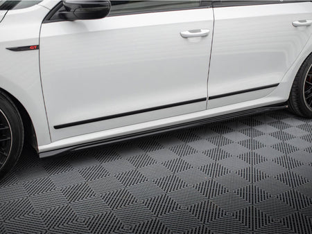 Maxton Design Side Skirts Diffusers Volkswagen Passat GT B8 Facelift USA - VW-PA-B7-GT-SD1G - Image 3