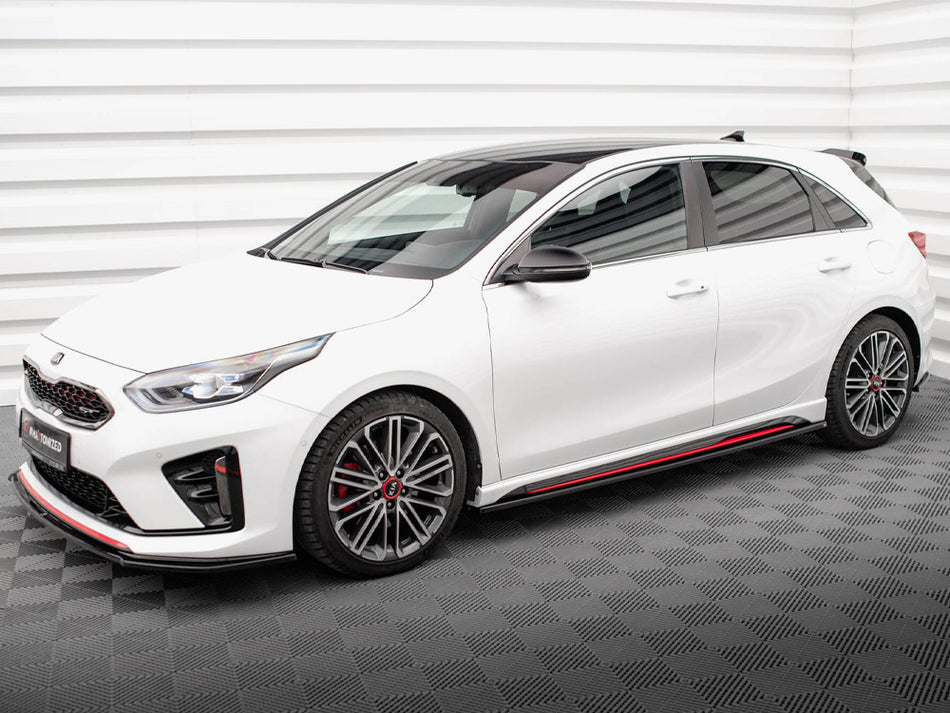 Maxton Design Side Skirts Diffusers Kia Ceed GT Mk3 - KI-CE-3-GT-SD1G - Image 2