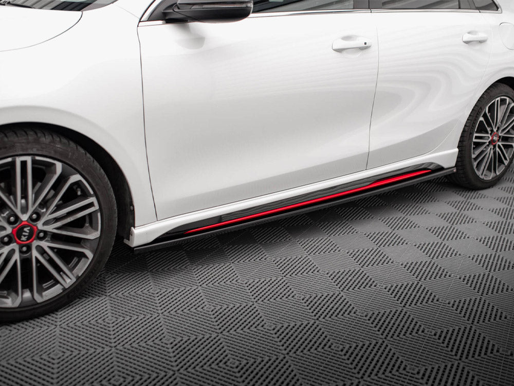Maxton Design Side Skirts Diffusers Kia Ceed GT Mk3 - KI-CE-3-GT-SD1G - Image 3