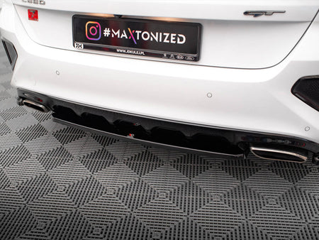 Maxton Design Central Rear Splitter Kia Ceed GT Mk3 - KI-CE-3-GT-RD1G - Image 3