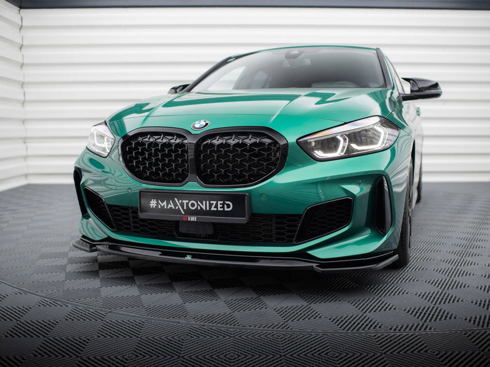 Maxton Design Front Splitter V.10 BMW M135i F40 - BM-1-40-M-FD3G - Image 2