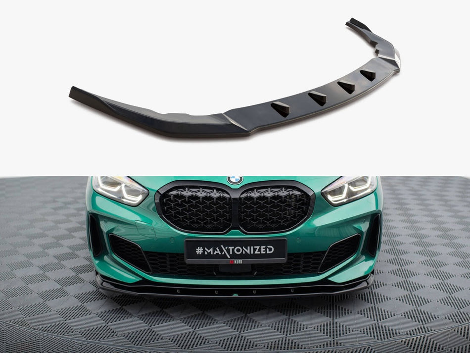 Maxton Design Front Splitter V.9 BMW M135i F40 - BM-1-40-M-FD2G - Image 1