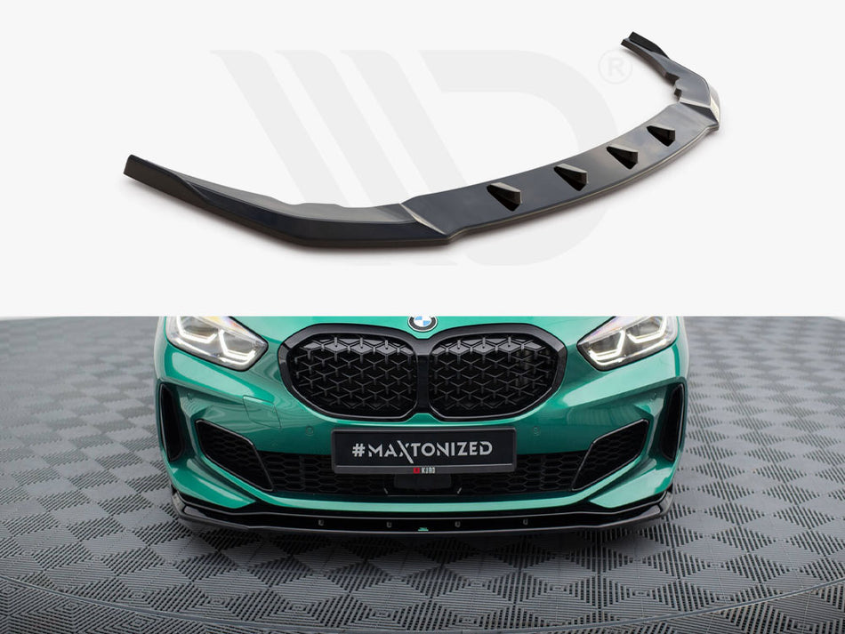 MAXTON DESIGN Front Splitter V.9 BMW M135i F40