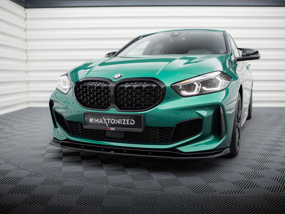 Maxton Design Front Splitter V.9 BMW M135i F40 - BM-1-40-M-FD2G - Image 2