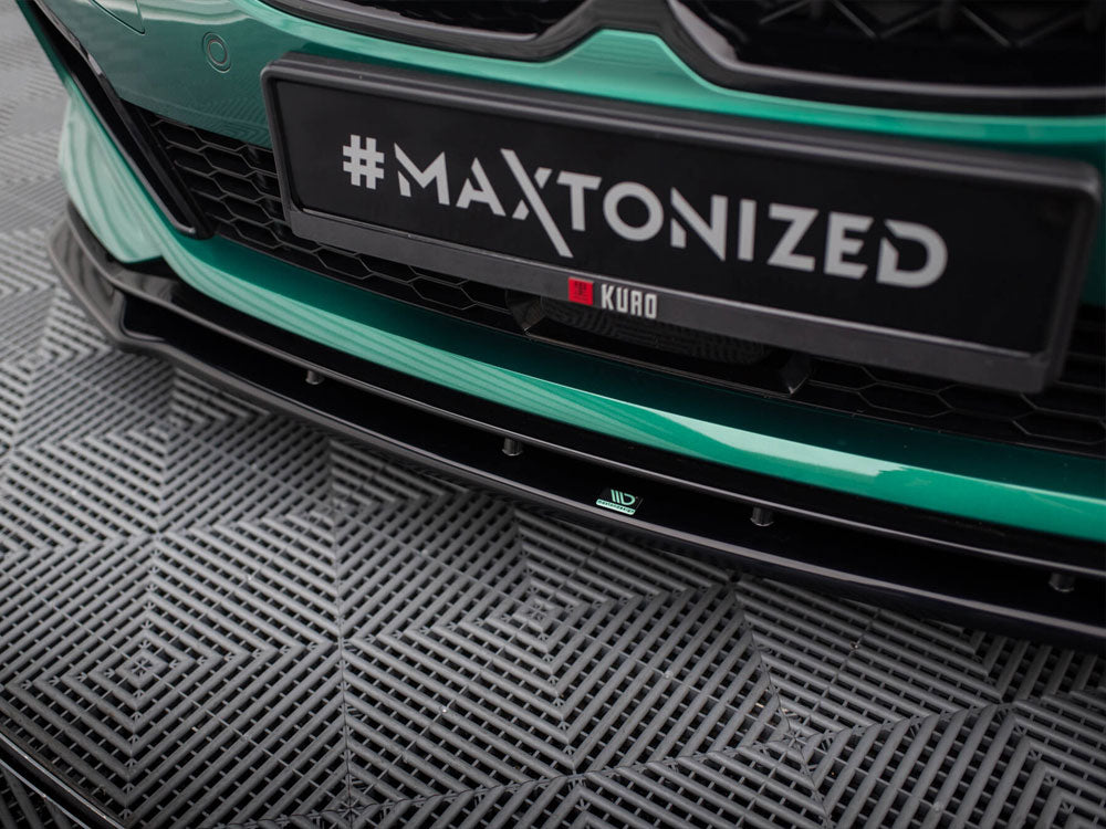 Maxton Design Front Splitter V.9 BMW M135i F40 - BM-1-40-M-FD2G - Image 4