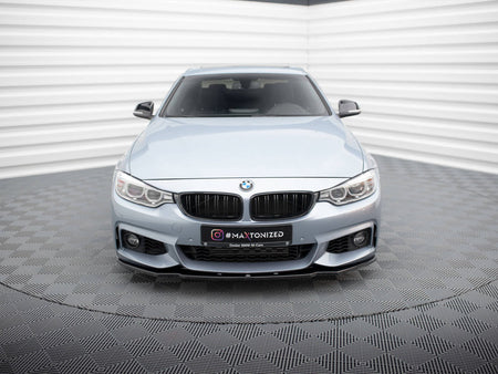 Maxton Design Front Splitter V.1 BMW 4 Coupe / Gran Coupe / Cabrio M-Pack F32 / F36 / F33 - BM-4-F32-MPACK-FD1G - Image 3