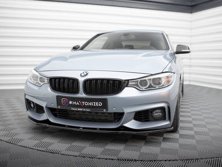 Front Splitter V.1 BMW 4 Coupe / Gran Coupe / Cabrio M-Pack F32 / F36 / F33