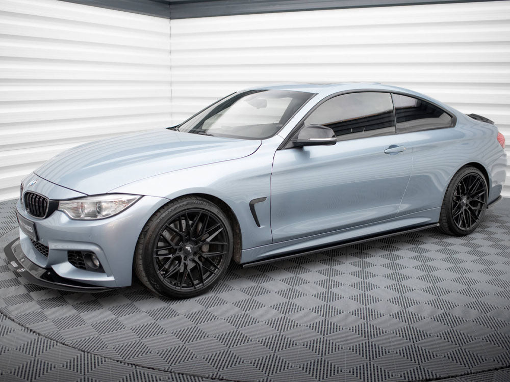 Maxton Design Side Skirts Diffusers BMW 4 Coupe / Gran Coupe / Cabrio M-Pack F32 / F36 / F33 - BM-4-F32-MPACK-SD1G - Image 2