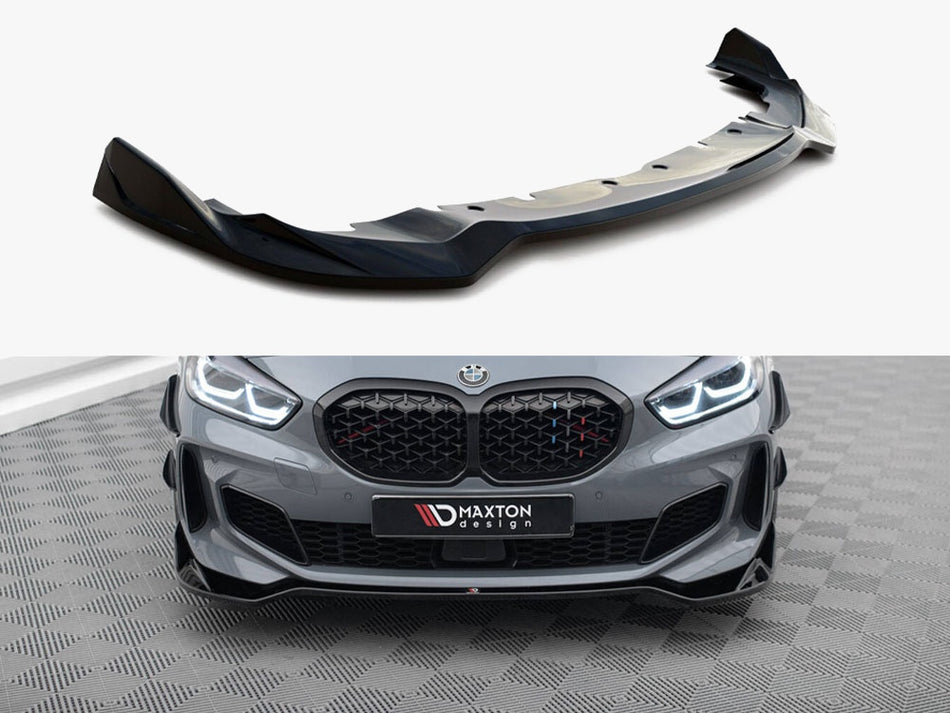 Maxton Design Front Splitter V.5 BMW 1 F40 M-Sport / M135i - BM-1-40-M-FD1G - Image 1