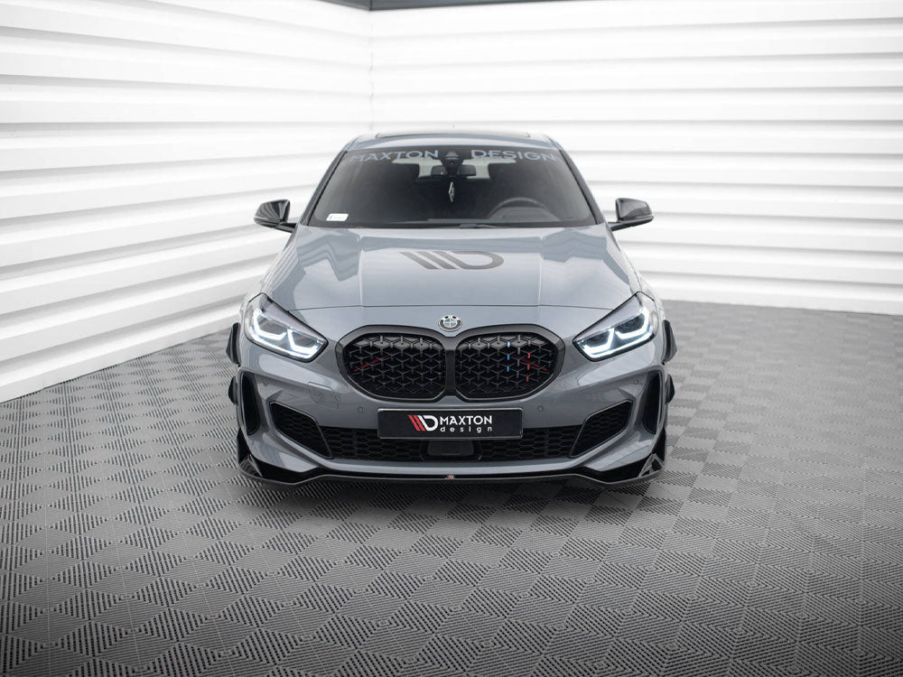 Maxton Design Front Splitter V.5 BMW 1 F40 M-Sport / M135i TEXTURED - BM-1-40-M-FD1T - Image 3