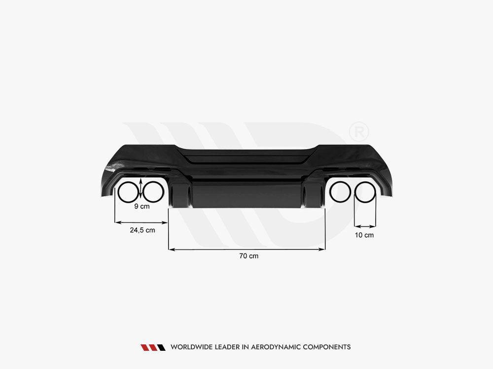 Maxton Design Rear Valance V.2 BMW 1 F40 M-Sport / M135i - BM-1-40-MPACK-RS2G - Image 10
