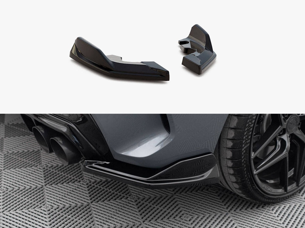 Maxton Design Rear Side Splitters V.4 BMW 1 F40 M-Sport / M135i - BM-1-40-M-RSD3G - Image 1