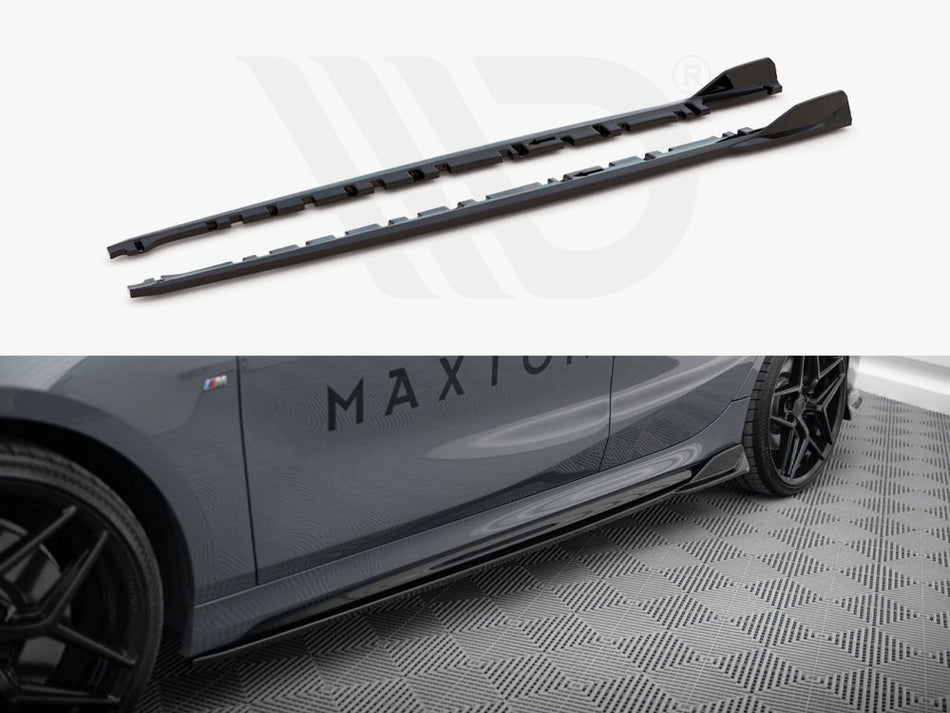 MAXTON DESIGN Side Skirts Diffusers V.3 BMW 1 F40 M-Sport / M135i