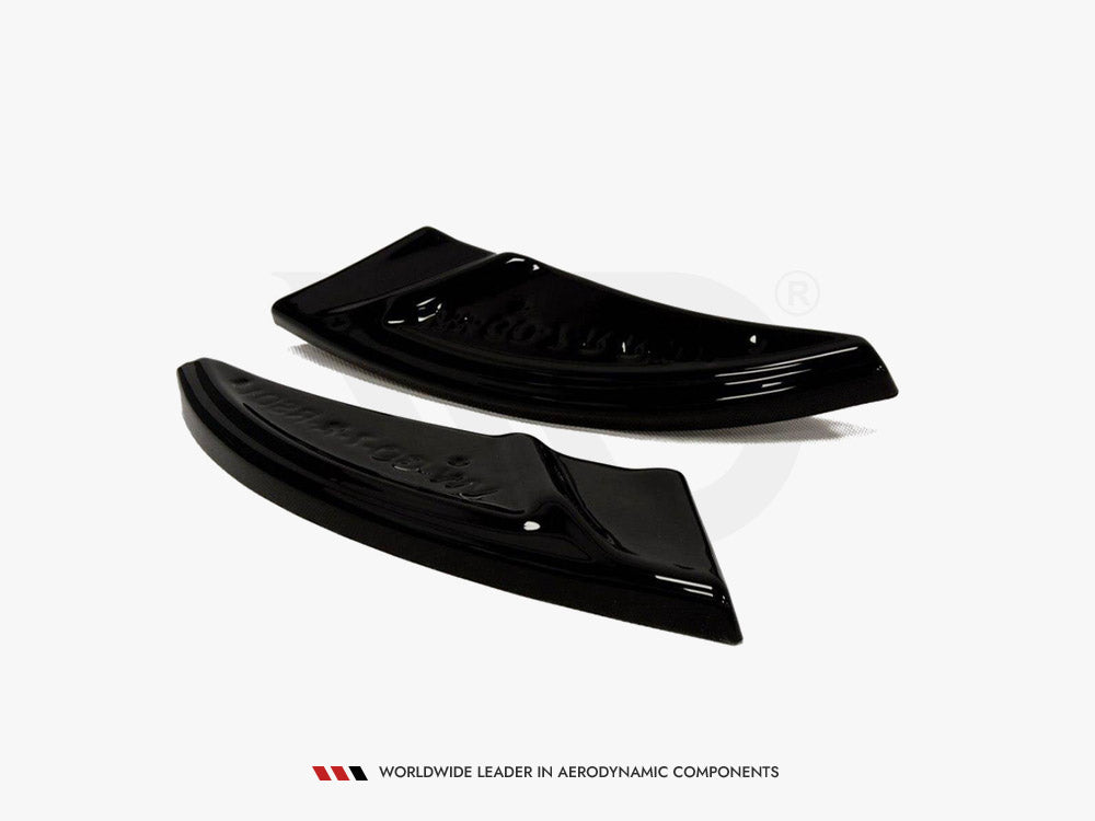 Rear Side Splitters V.1 VW Golf R / R-Line Mk7 - Carbon Look