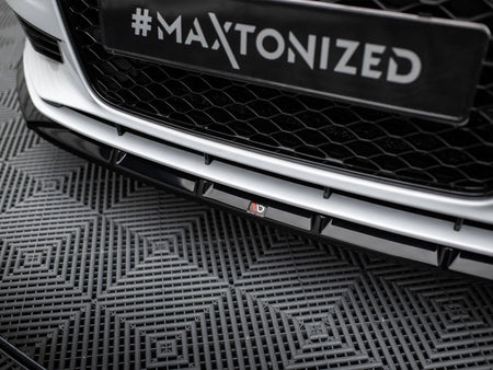 Maxton Design Front Splitter V.1 Audi A3 Sedan 8V - AU-A3-3-S-FD1G - Image 4