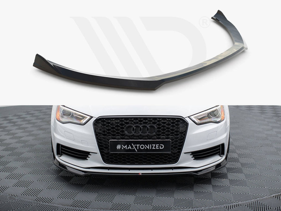 MAXTON DESIGN Front Splitter V.2 Audi A3 Sedan 8V
