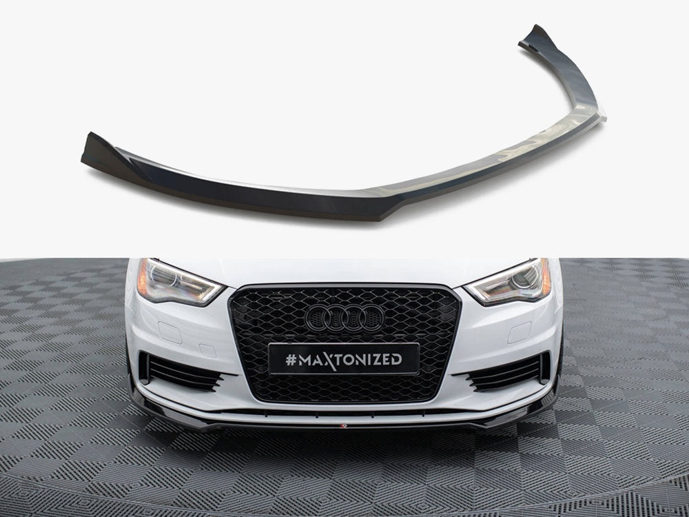 Maxton Design Front Splitter V.2 Audi A3 Sedan 8V - AU-A3-3-S-FD2G - Image 1