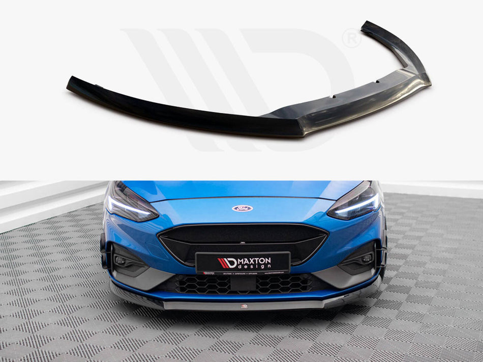 MAXTON DESIGN Front Splitter V.8 Ford Focus ST / ST-Line Mk4