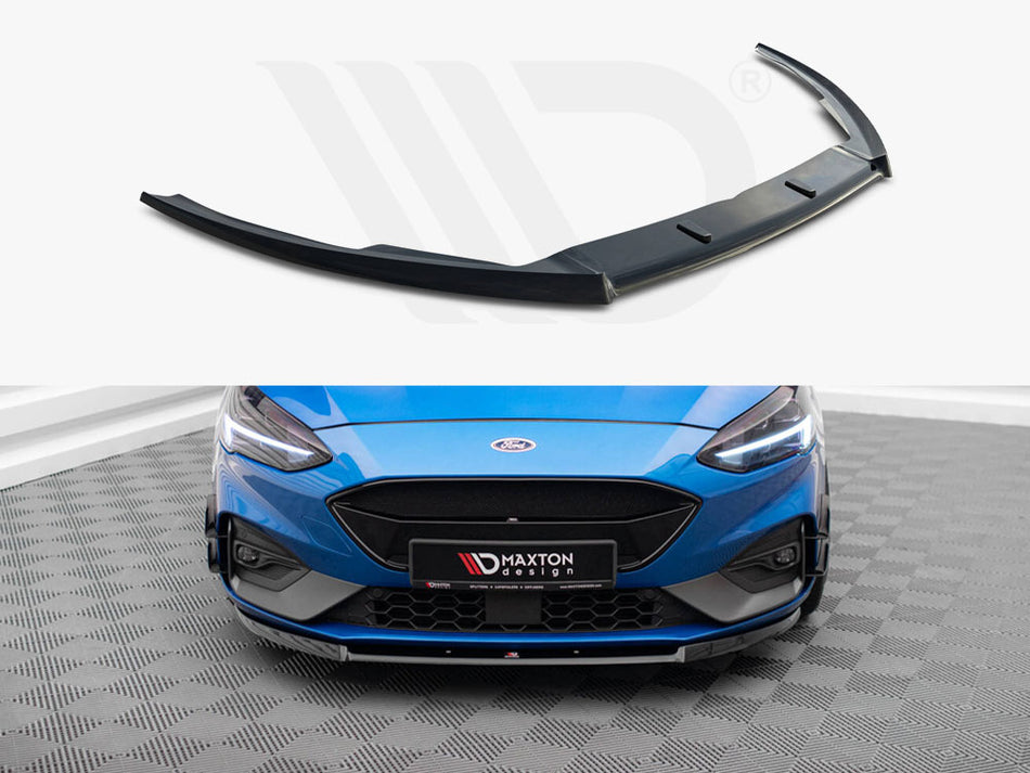 MAXTON DESIGN Front Splitter V.2 Ford Focus ST / ST-Line Mk4