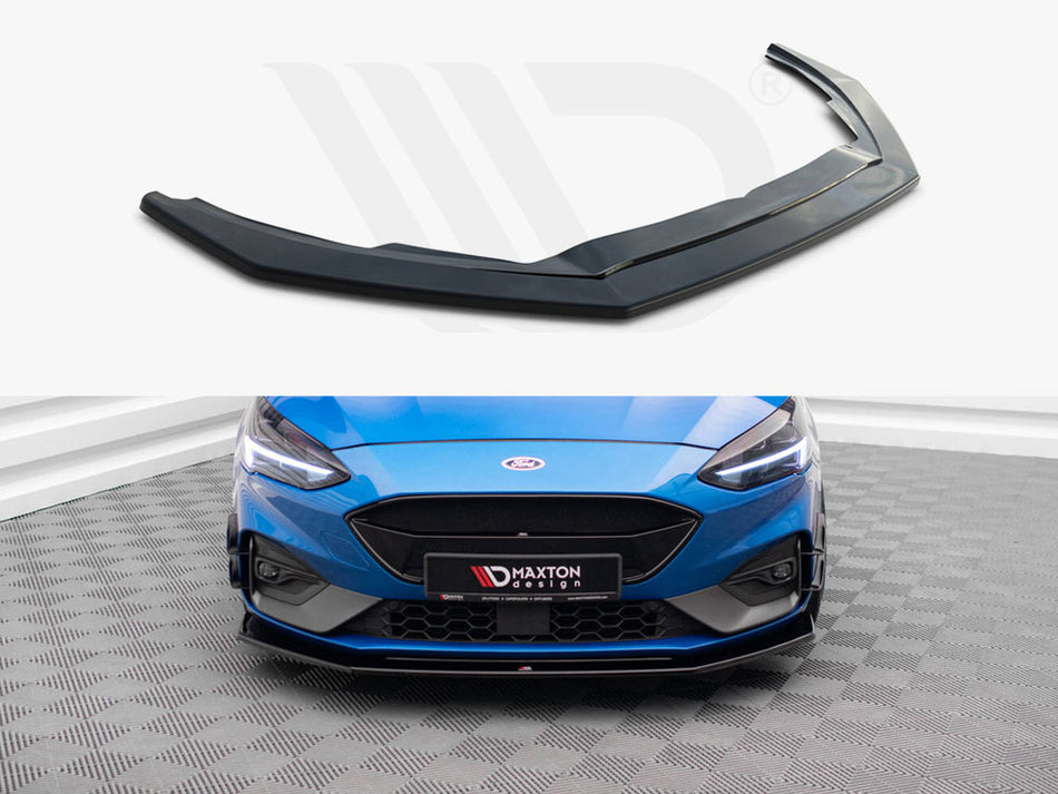 MAXTON DESIGN Front Splitter V.6 Ford Focus ST / ST-Line Mk4