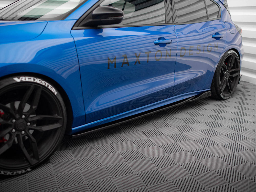 Side Skirts Diffusers V.4 Ford Focus ST / ST-Line Mk4