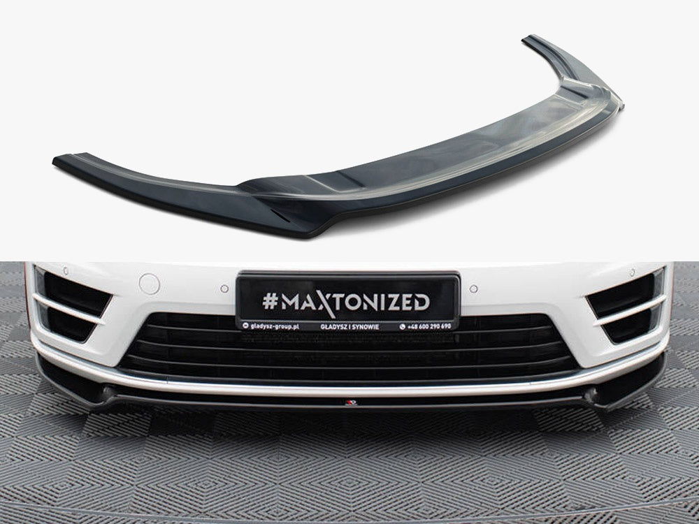 Maxton Design Front Splitter V.2 VW Golf R / R-Line Mk7 - VW-GO-7-R-FD2G - Image 1