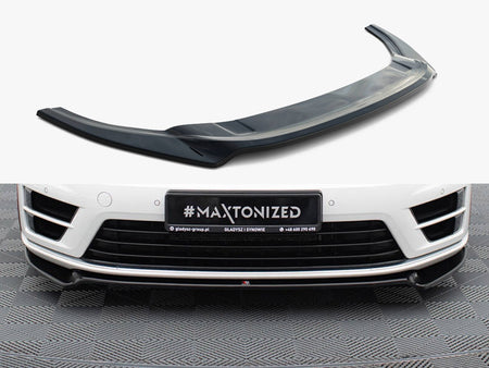 Maxton Design Front Splitter V.2 VW Golf R / R-Line Mk7 - VW-GO-7-R-FD2G - Image 1