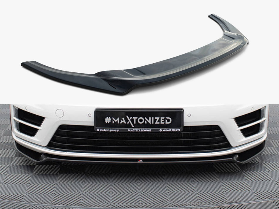 Maxton Design Front Splitter V.2 VW Golf R / R-Line Mk7 - VW-GO-7-R-FD2G - Image 1