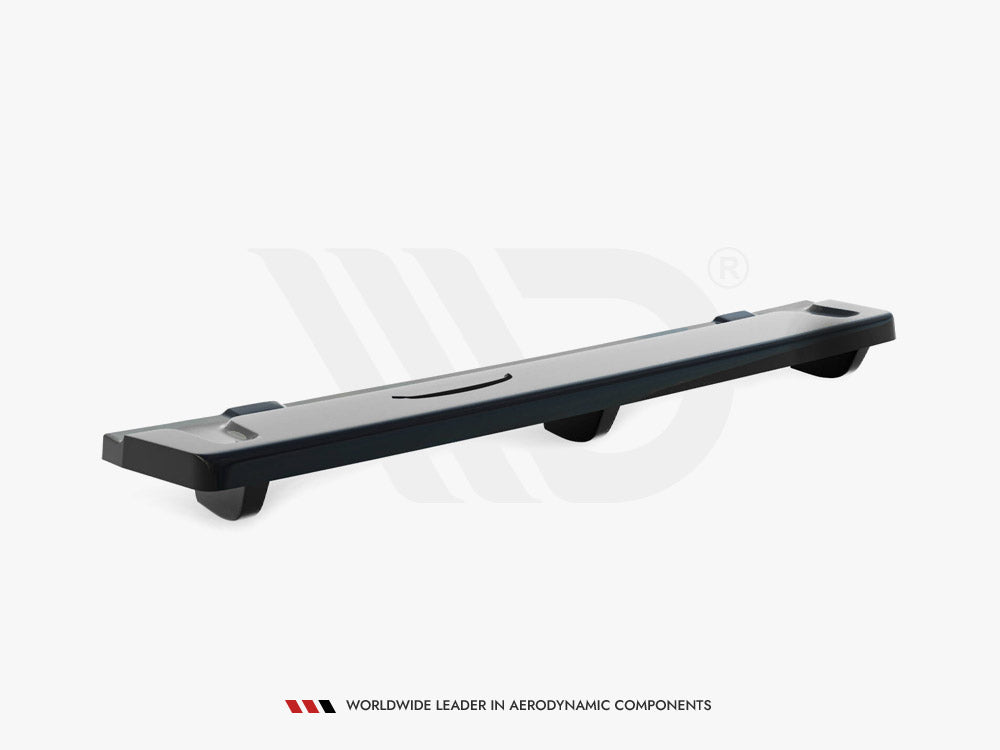 Central Rear Splitter (Vertical Bars) VW Golf R Mk7 - Textured