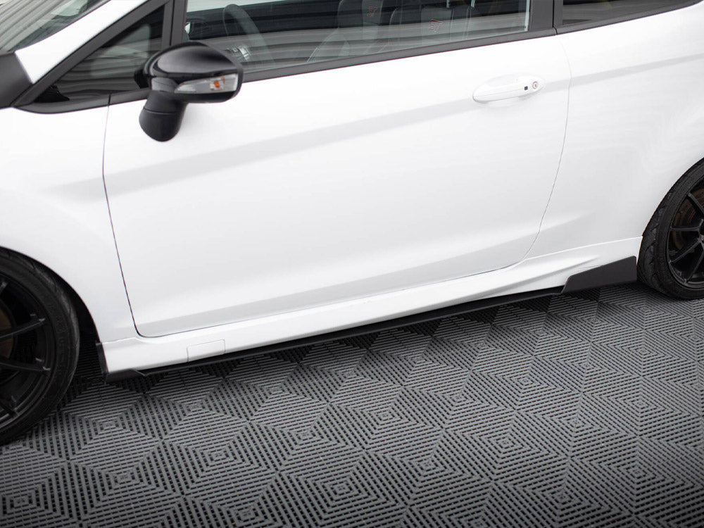 Racing Side Skirts Splitters Ford Fiesta Mk7 ST Facelift