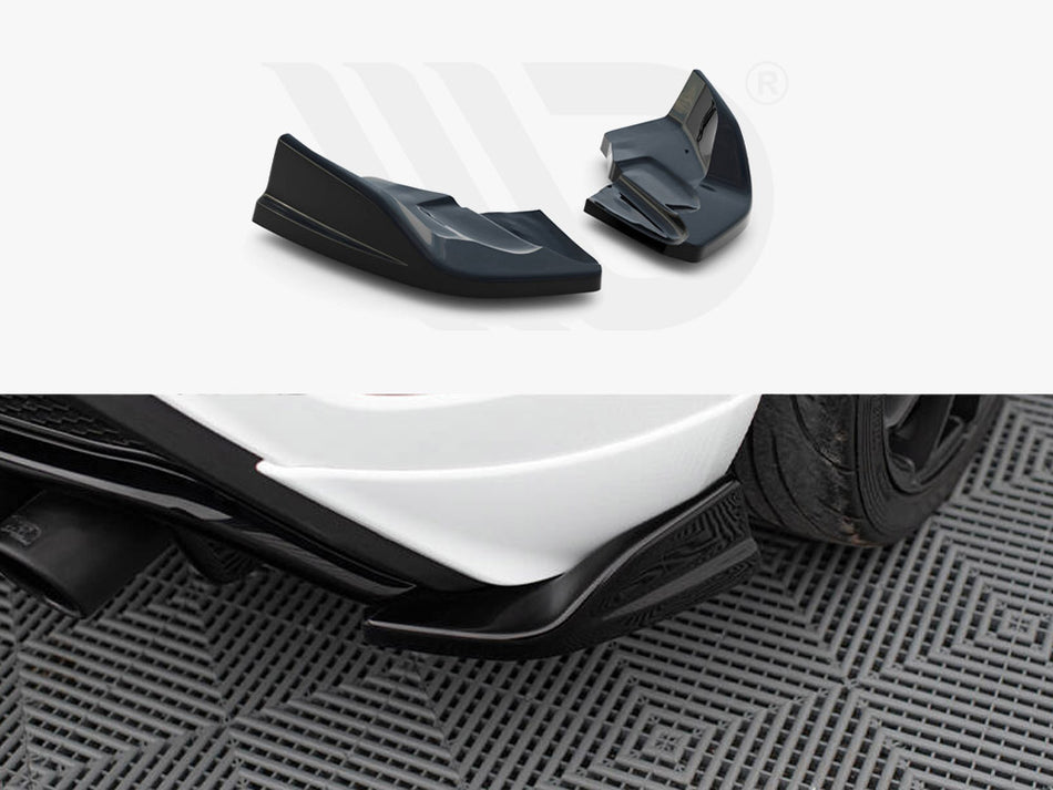 MAXTON DESIGN Rear Side Splitters V.2 Ford Fiesta ST Mk7 Facelift