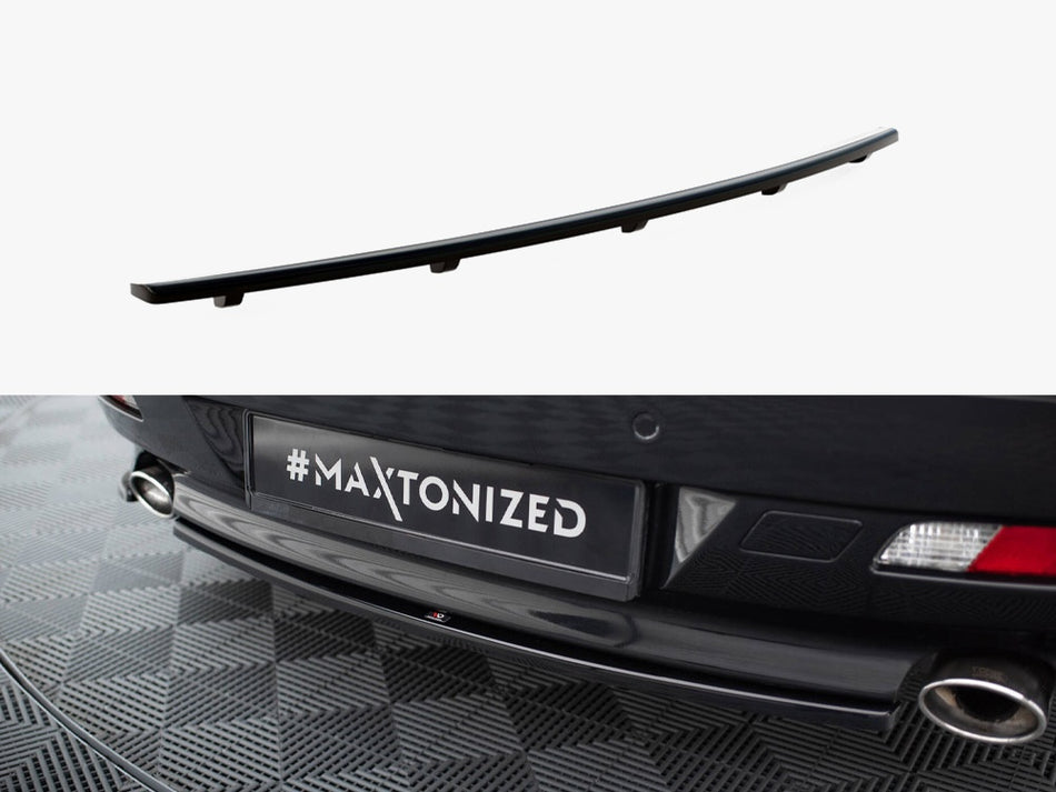 Central Rear Splitter (Vertical Bars) BMW 6 Coupe / Cabrio E63 / E64