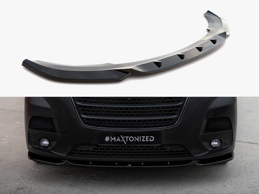 Maxton Design Front Splitter Renault Master Mk3 Facelift - RE-MA-3F-FD1G - Image 1