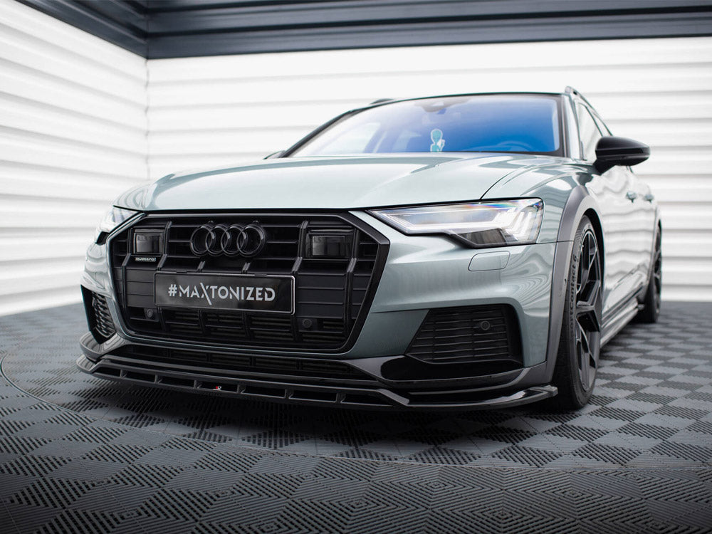 Maxton Design Front Splitter Audi A6 Allroad C8 - AU-A6-C8-AR-FD1G+FD1RG - Image 2