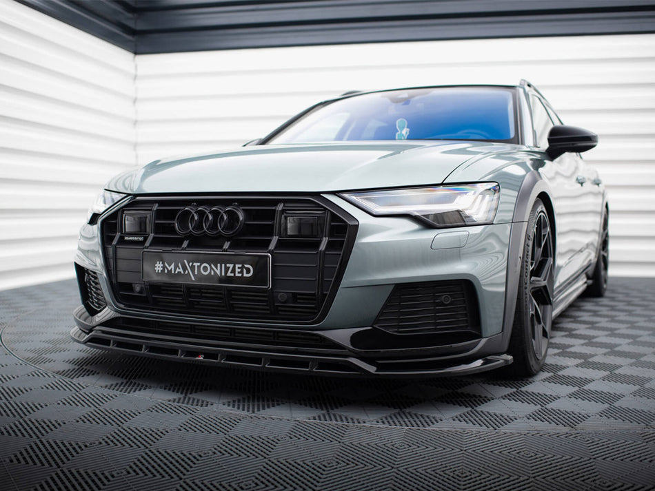 Maxton Design Front Splitter Audi A6 Allroad C8 - AU-A6-C8-AR-FD1G+FD1RG - Image 2