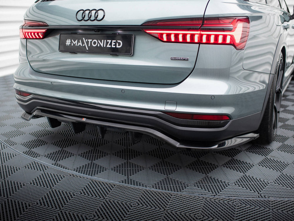 Maxton Design Rear Splitter (Vertical Bars) Audi A6 Allroad C8 - AU-A6-C8-AR-RD1G+RD2G - Image 4