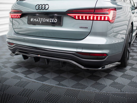 Maxton Design Rear Splitter (Vertical Bars) Audi A6 Allroad C8 - AU-A6-C8-AR-RD1G+RD2G - Image 4