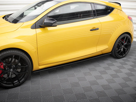 Side Skirts Diffusers Renault Megane 3 RS - Carbon Look