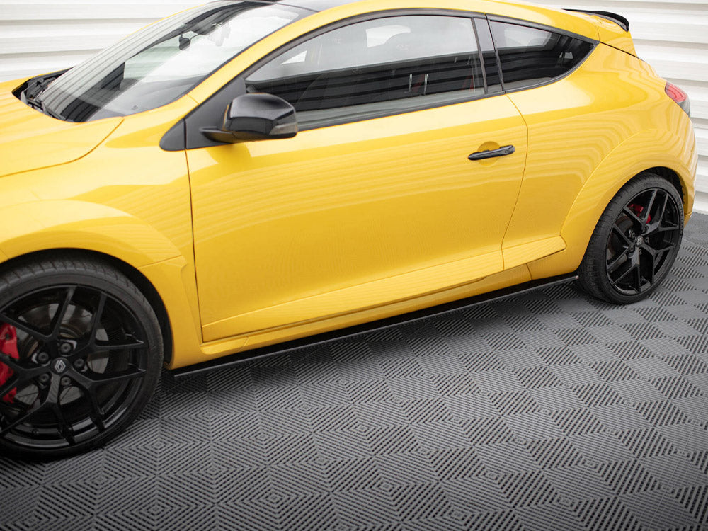 Maxton Design Side Skirts Diffusers Renault Megane 3 RS - Carbon Look - RE-ME-3-RS-SD1C - Image 3