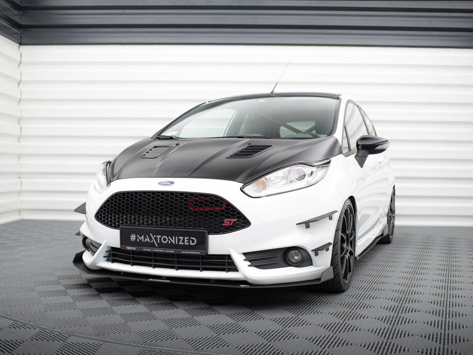 Maxton Design Front Racing Splitter V.3 Ford Fiesta ST Mk7 FL