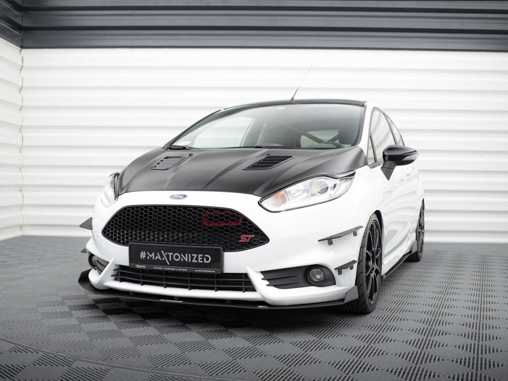Maxton Design Front Racing Splitter V.3 Ford Fiesta ST Mk7 FL - FO-FI-7F-ST-CNC-FD3A - Image 1